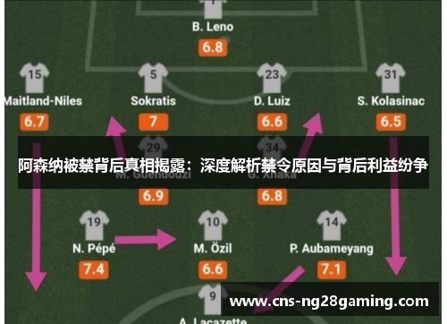 阿森纳被禁背后真相揭露：深度解析禁令原因与背后利益纷争