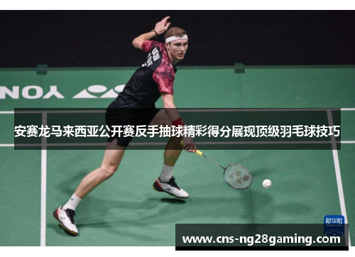 安赛龙马来西亚公开赛反手抽球精彩得分展现顶级羽毛球技巧